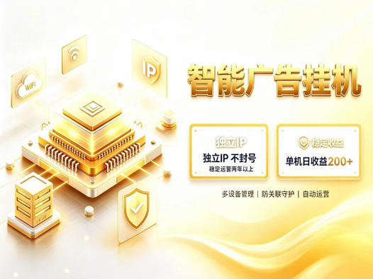 基于百度广告生态,零基础可做,三年成熟广告挂G变现项目,独立IP挂G,安全不封号【揭秘】