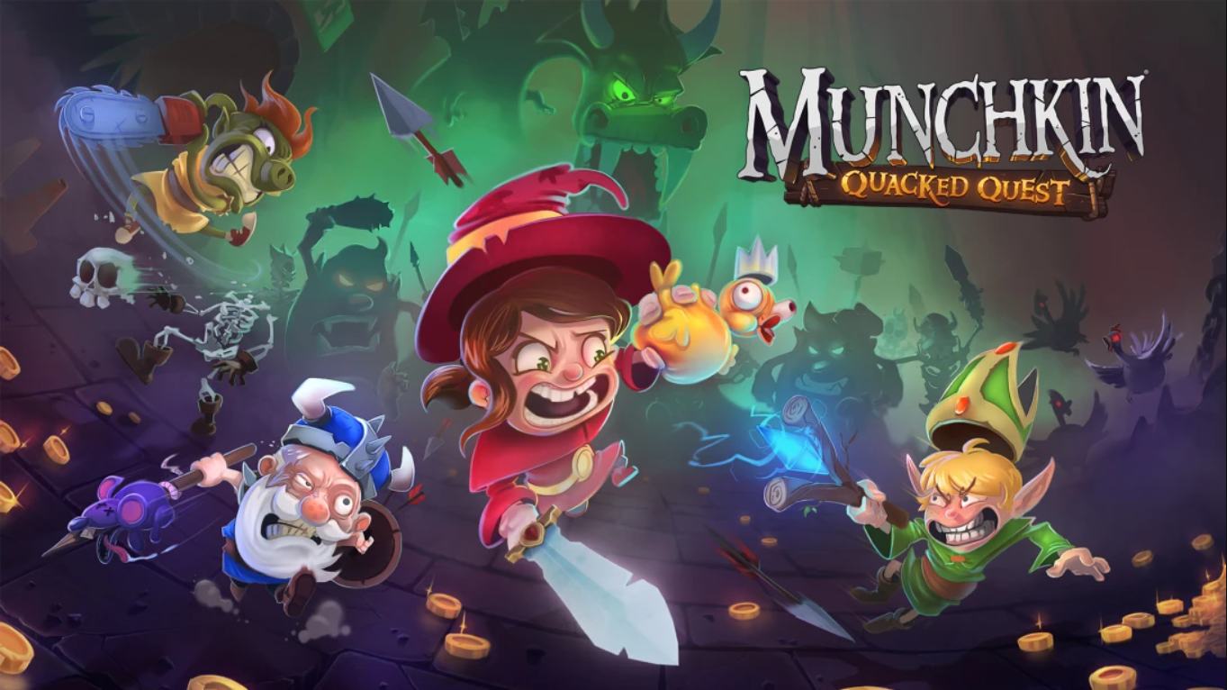 【美版】小白世纪:嘎嘎任务 Munchkin: Quacked Quest 英语