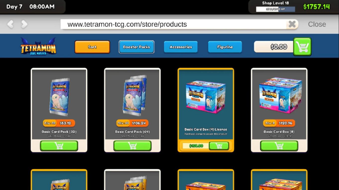 【美版】集换式卡牌商店模拟器 TCG Card Shop Simulator 中文