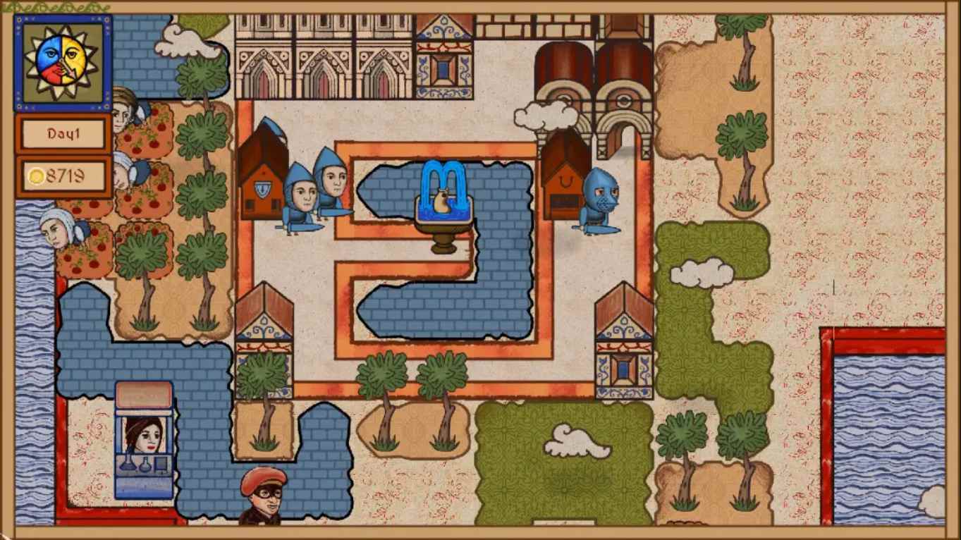 【美版】手绘城堡 Scribed castle 英语