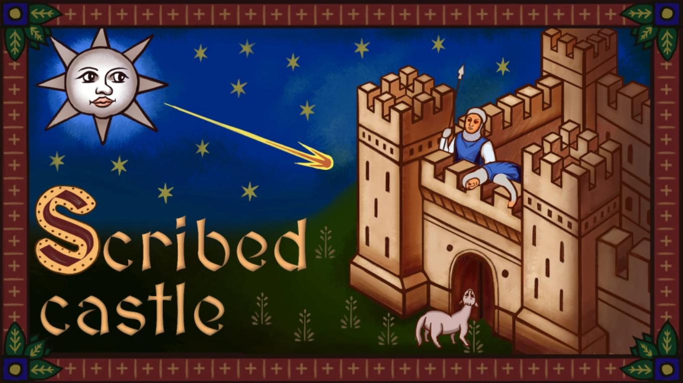 【美版】手绘城堡 Scribed castle 英语