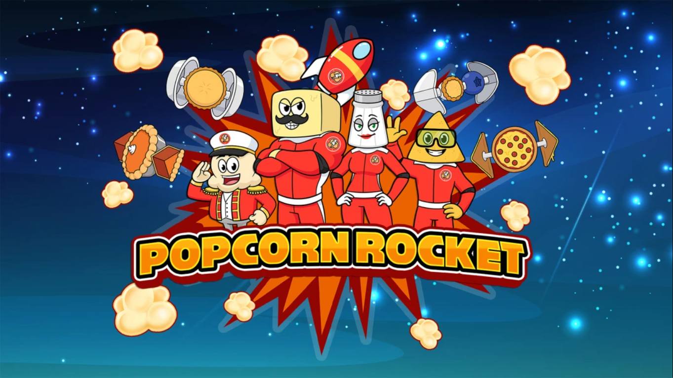 【美版】爆米花火箭 Popcorn Rocket 中文