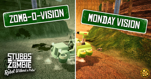 《僵尸斯塔布斯 Stubbs the Zombie in Rebel Without a Pulse》Switch中文版NSP下载 – 含1.0.3补丁