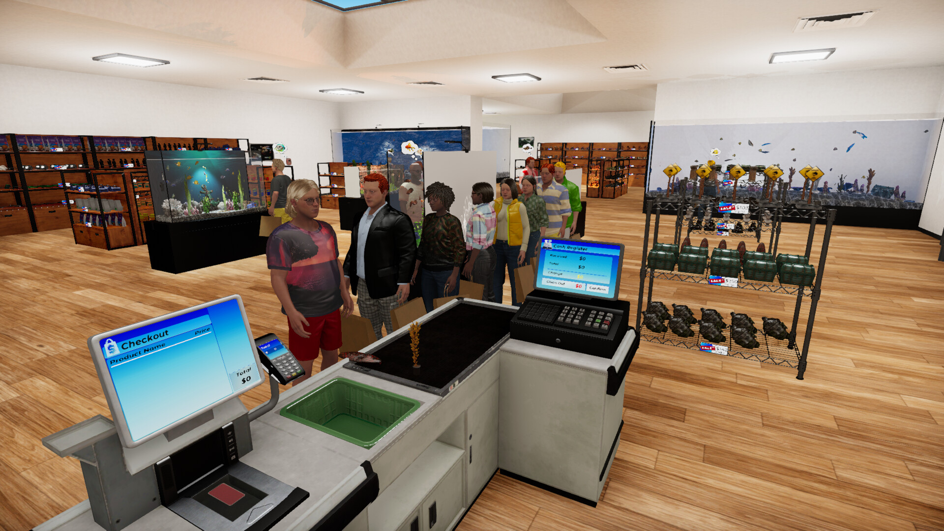 《水生商店模拟器/Aquatic Store Simulator》PC中文版下载-含Build.20700962