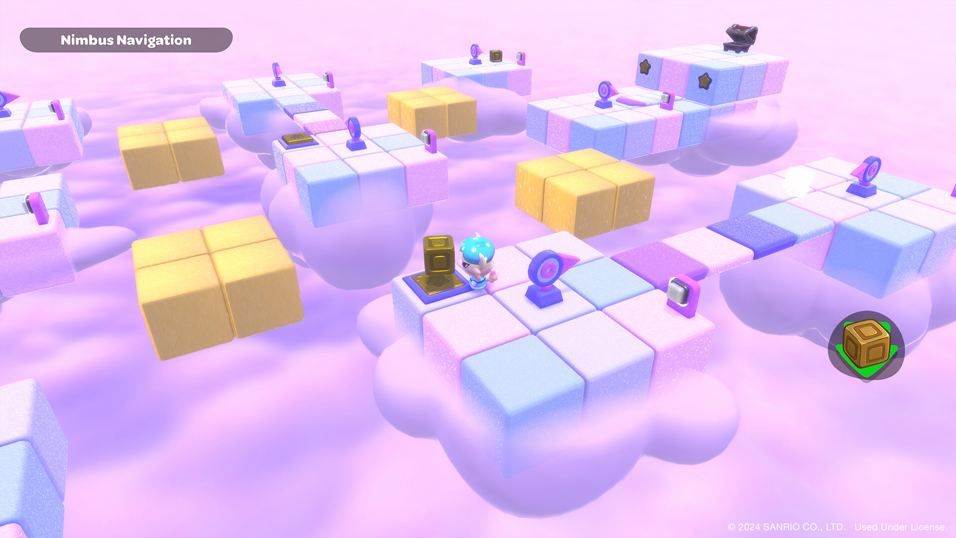 switch游戏《凯蒂猫岛屿冒险 Hello Kitty Island》美版中文+2.9.1补丁+2DLC+金手指