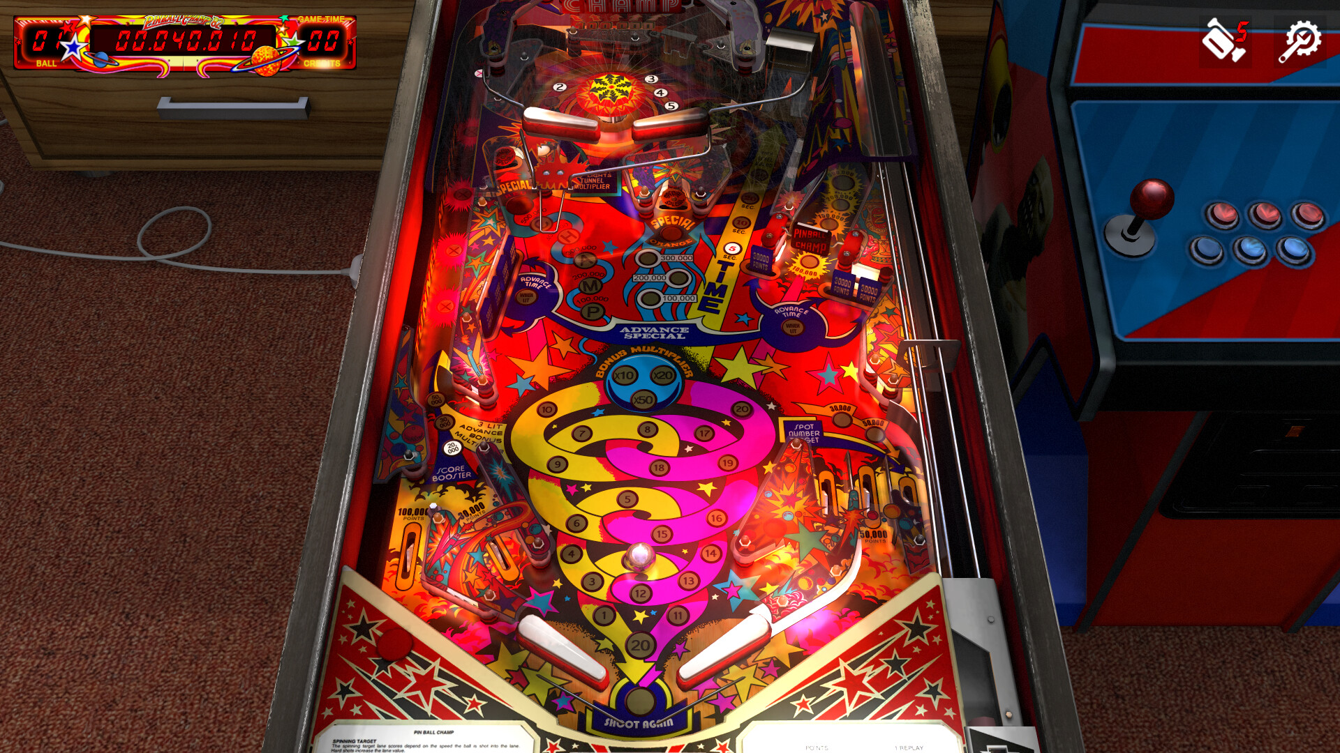 《扎卡里亚弹球 Zaccaria Pinball》Switch英文版NSP下载 – 含1.0.4补丁+72DLC