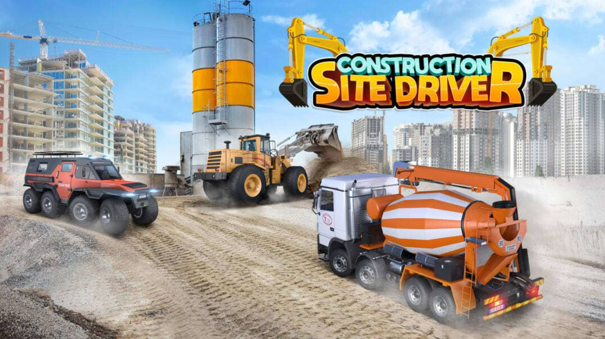 《建筑工地司机 Construction Site Driver》Switch英文版NSZ下载