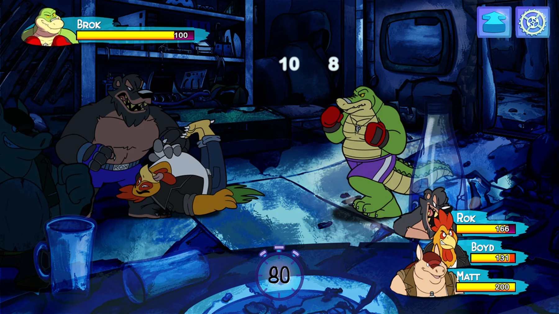 【5.05】《鳄鱼侦探布罗格 乱斗酒吧》PS4欧版中文下载- 含1.06补丁