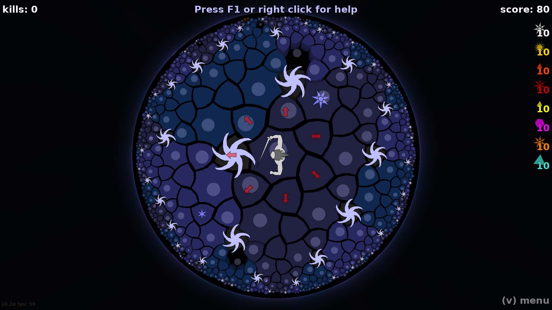 《双曲肉鸽/HyperRogue》PC中文版下载-含Build.21170404