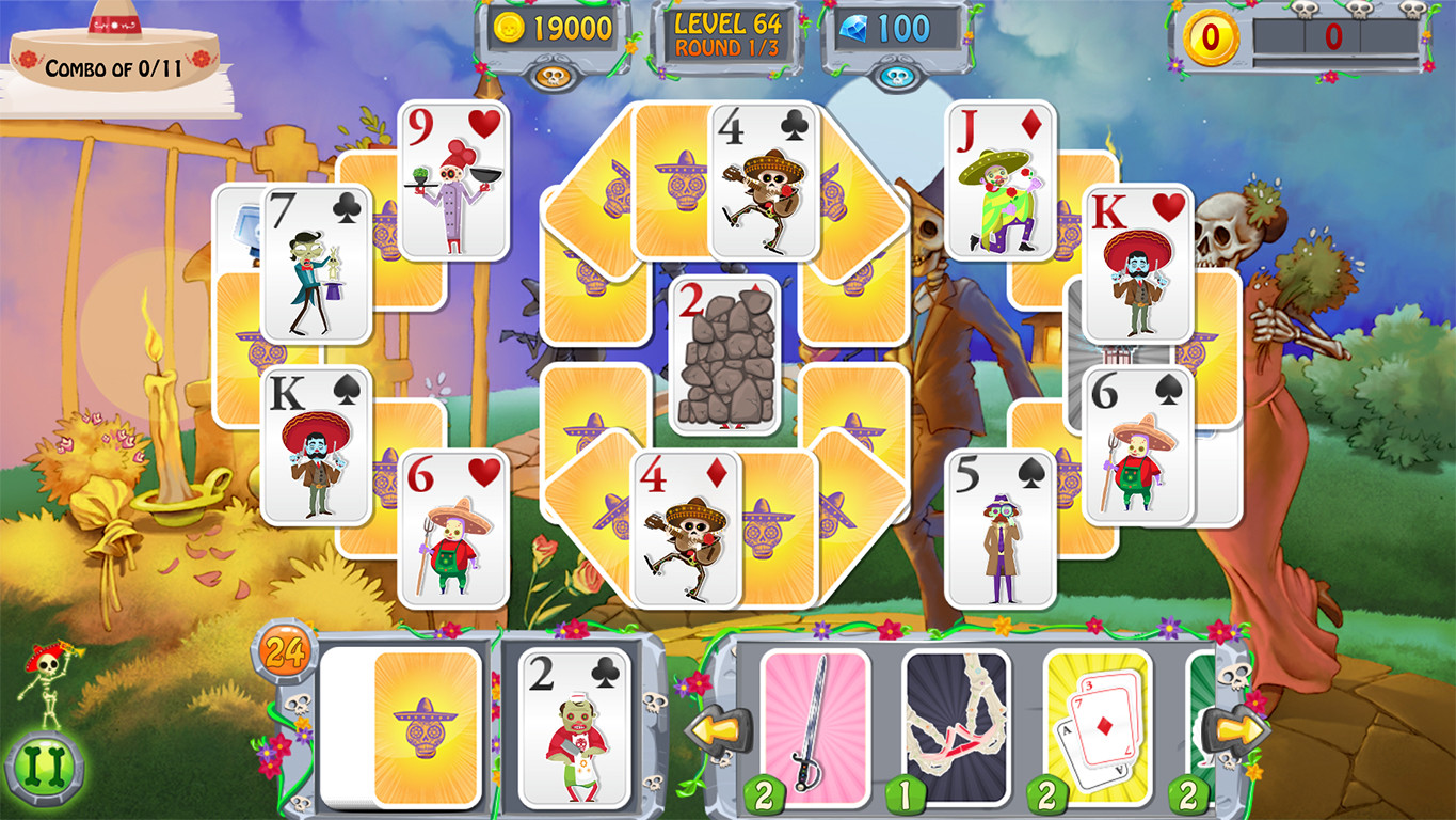 《亡灵节:纸牌合集 Day of the Dead – Solitaire Collection》Switch英文版NSP下载