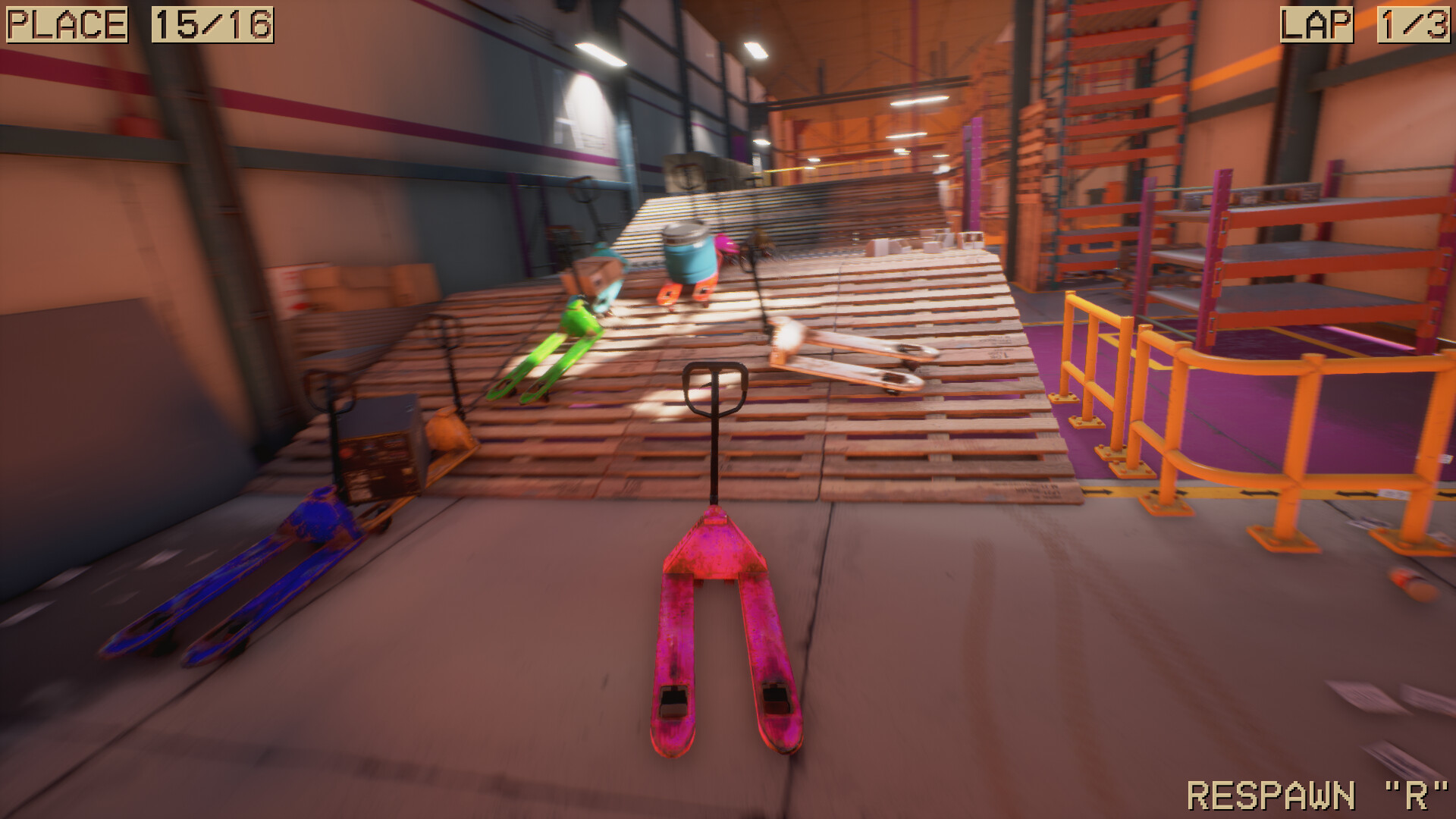 《托盘搬运竞速/Pallet Jack Racing》PC中文版下载-含Build.21122056