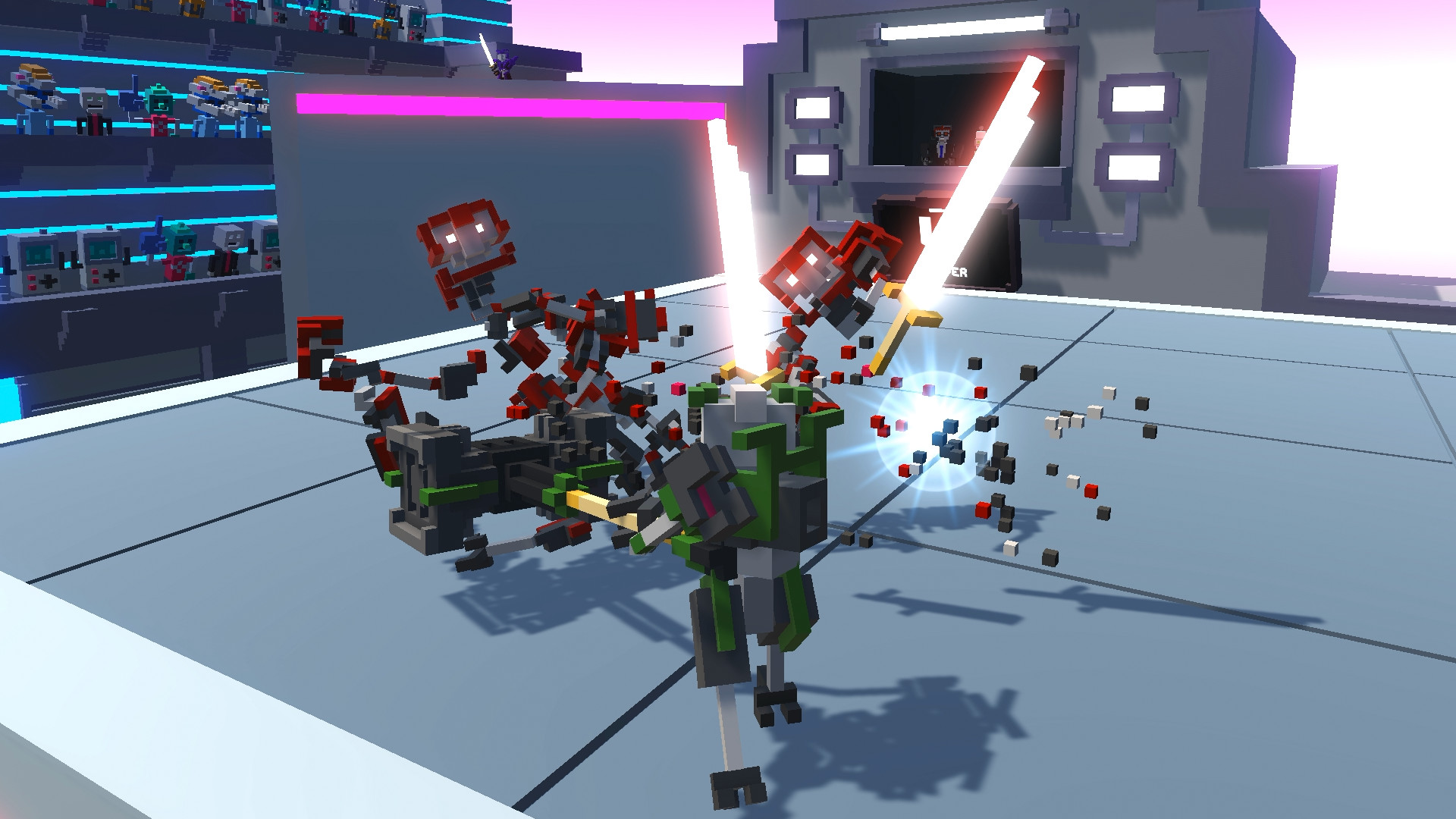 《机器人角斗场/Clone Drone in the Danger Zone》PC中文版下载-含v1.7.0.144
