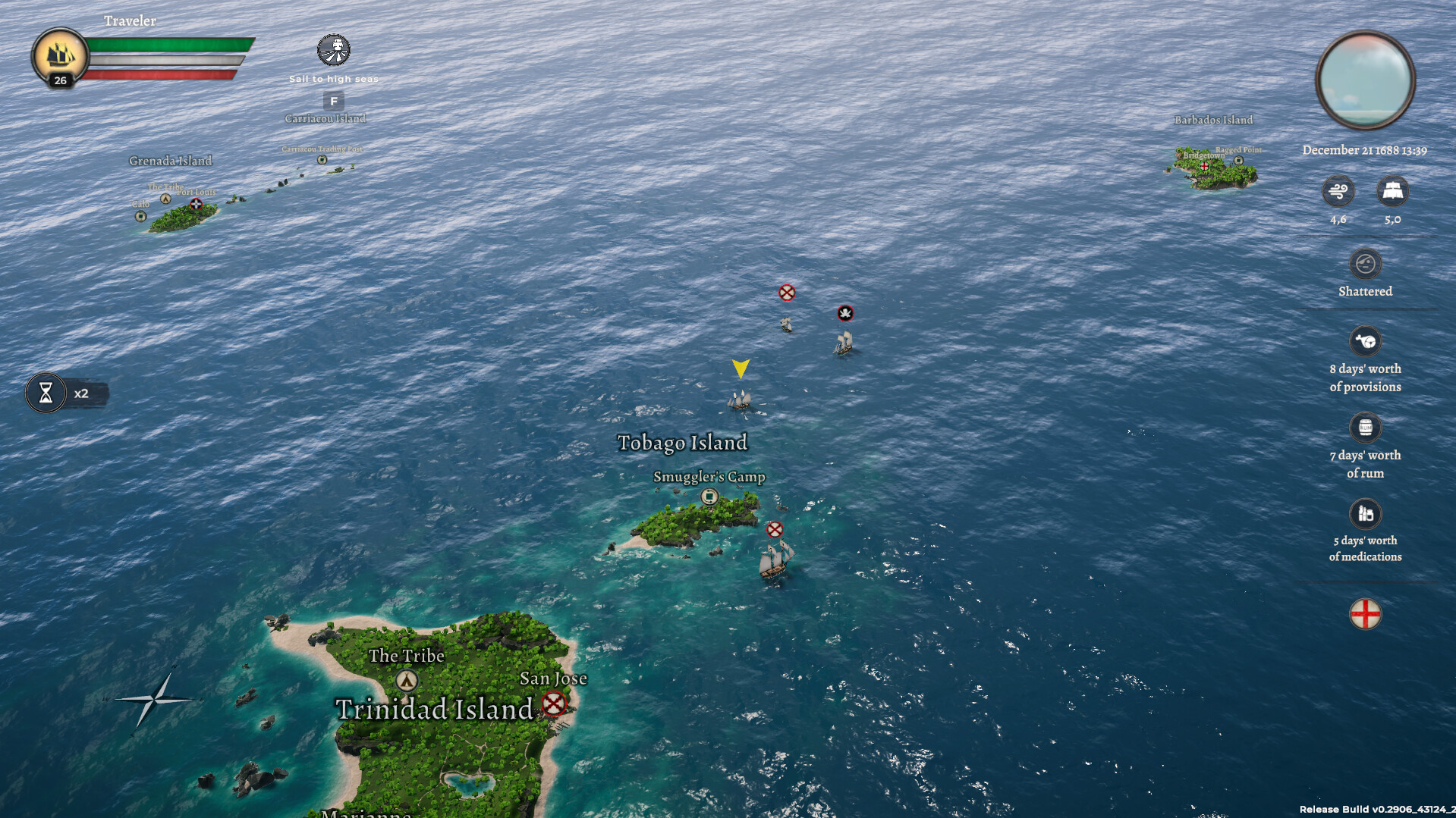 《海盗宝藏/Corsairs Legacy – Pirate Action RPG &amp; Sea Battles》PC中文版下载-含v0.3095