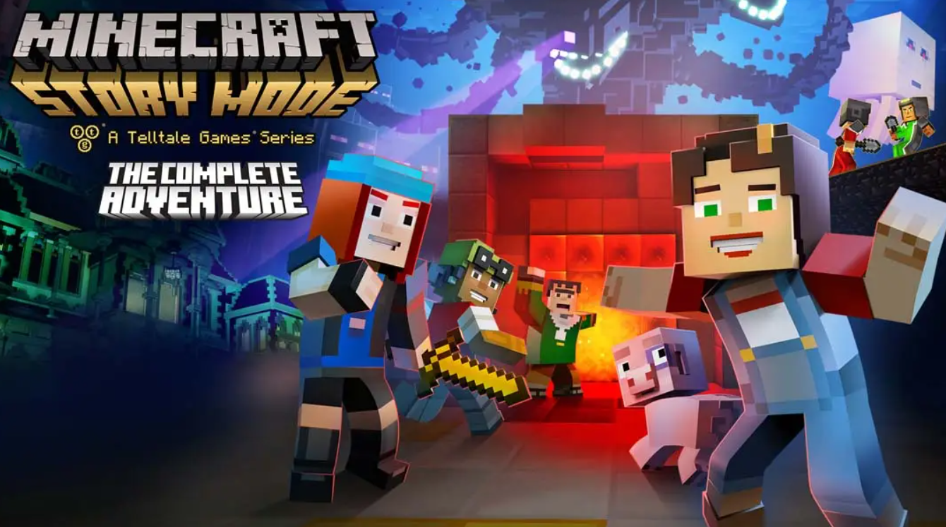 《我的世界：故事模式 – 完整冒险 .Minecraft: Story Mode – The Complete Adventure》Switch美版英文版NSP下载 – 含1.0.0补丁