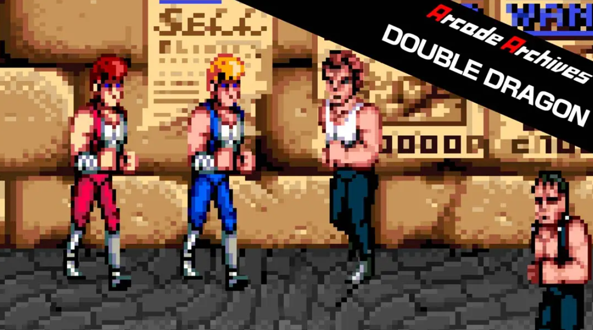 《街机档案:双截龙1 Arcade Archives DOUBLE DRAGON》Switch英文版NSP下载 – 含1.0..0补丁