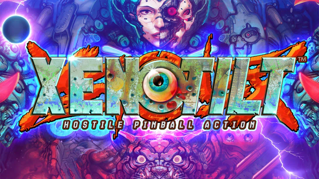 【美版】异种弹珠台 敌对弹球行动 .XENOTILT HOSTILE PINBALL ACTION 中文
