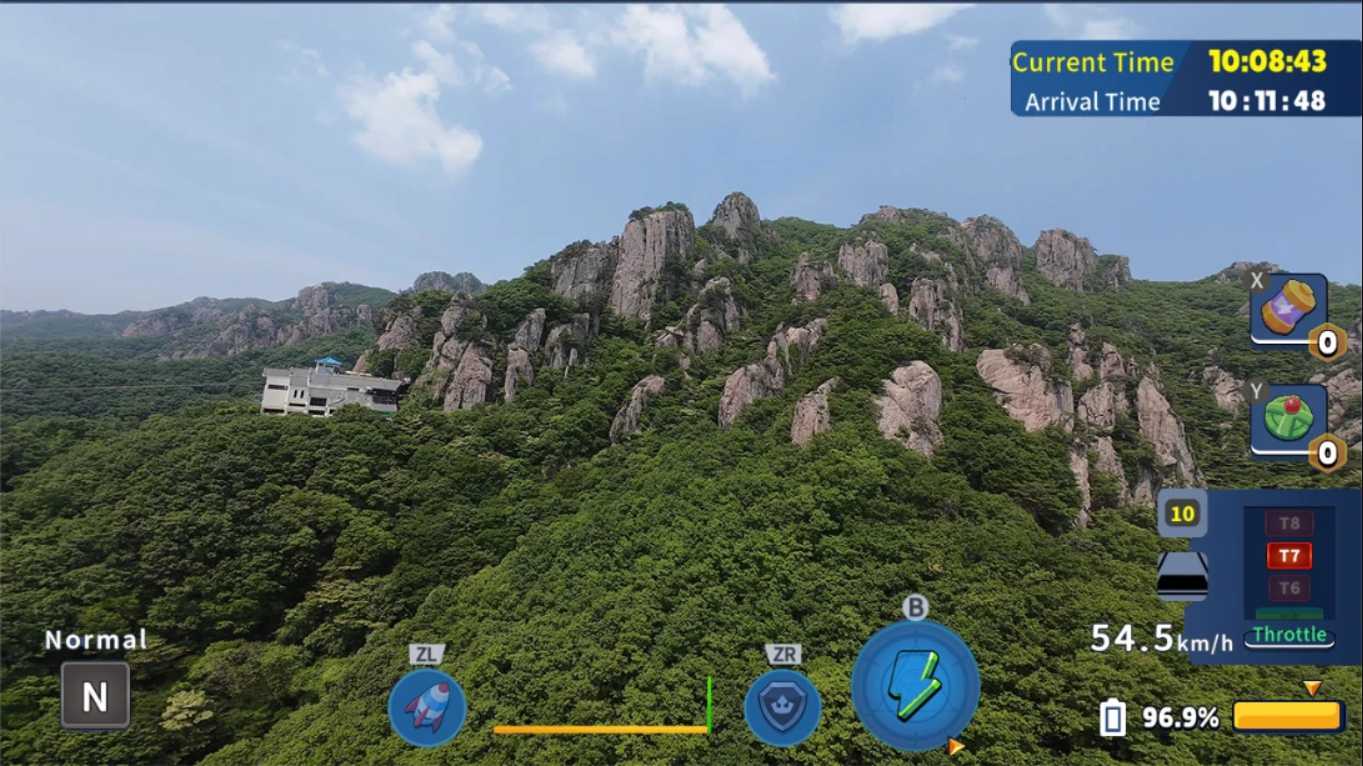 【美版】韩国无人机飞行游览大芚山 .Korean Drone Flying Tour Daedunsan 中文
